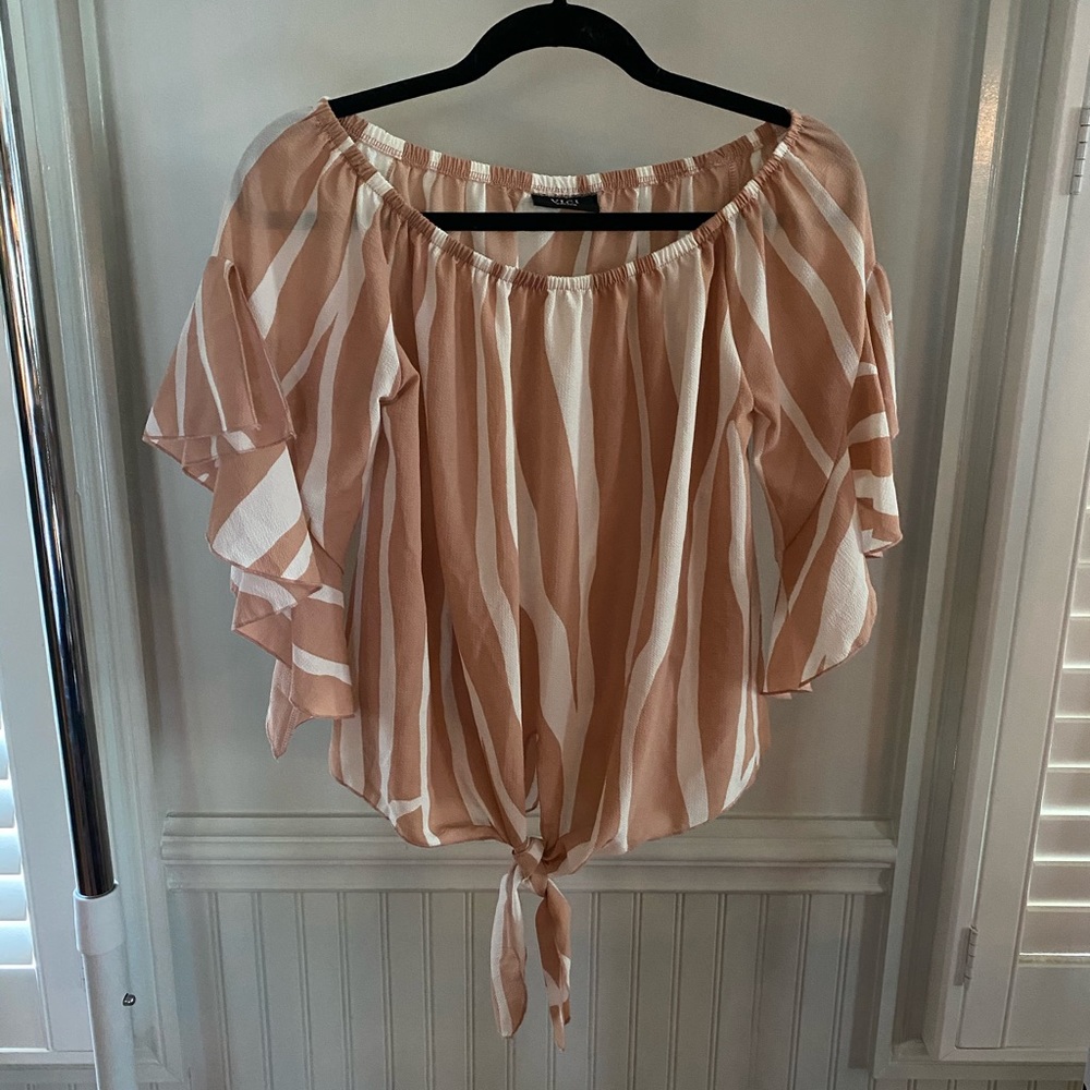 Loose Striped Blouse